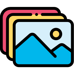 Icône Photos numériques sans stress